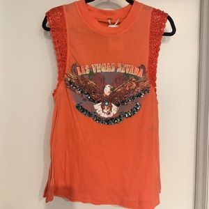 *new with tags* Free people graphic tank